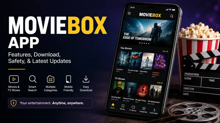 MovieBox App: Features, Download, Safety, & Latest Updates