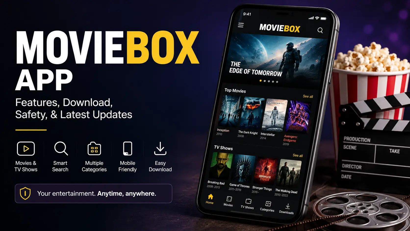 MovieBox App: Features, Download, Safety, & Latest Updates