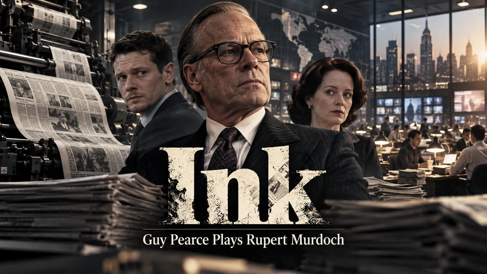 Ink: Guy Pearce Plays Rupert Murdoch